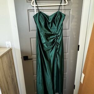 David’s Bridal Bridesmaid Dress in Juniper